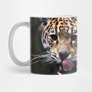 Jaguar Tarnung / Swiss Artwork Photography Mug